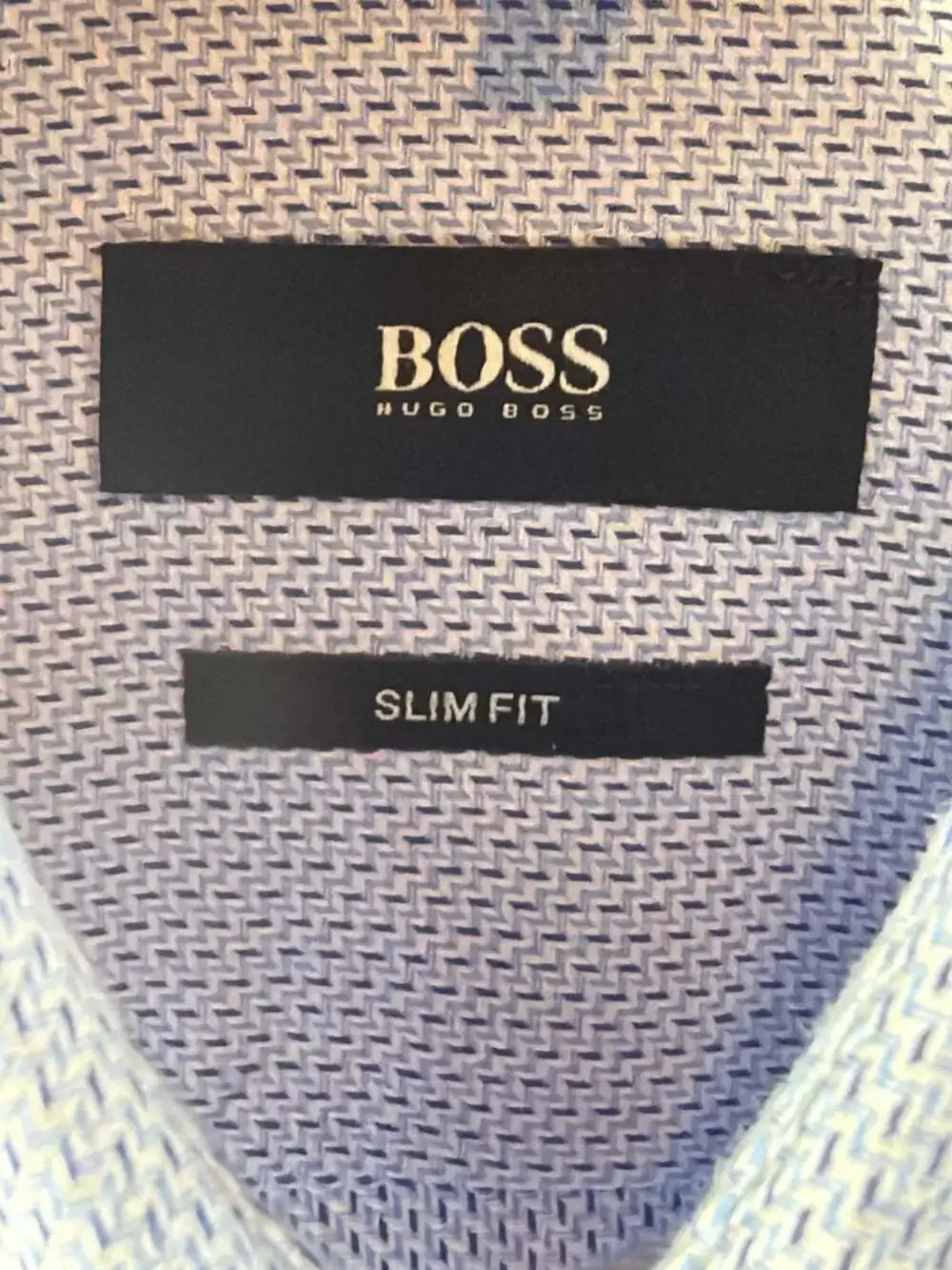 BOSS Hugo Boss Hank Slim Fit Wrinkle-Resistant Dress Shirt